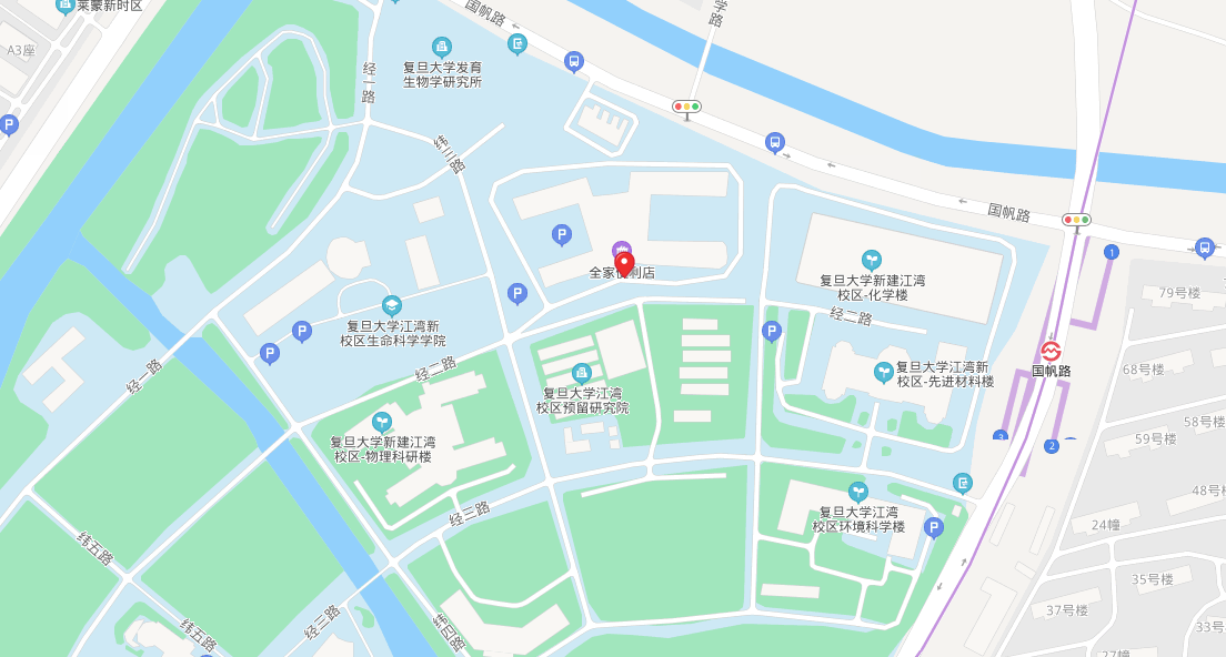 复旦大学江湾校区地图图片